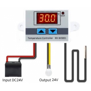 TERMOSTAT DIGITAL -50+110'C 24V/10A - Img 2