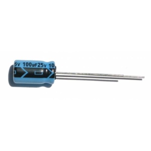 100 MF/25V 6.3x11 mm JAMICON