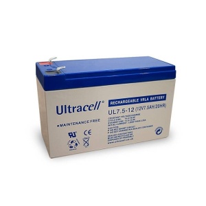 ACUMULATOR PLUMB 12V/ 7.5Ah F1, UL7.5-12 ULTRACELL