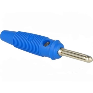 BANANA ALBASTRA 4MM HIRSCHMANN