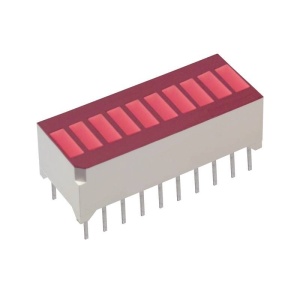 BARGRAPH 10 LED ROSU
