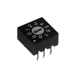 COMUTATOR ROTATIV 10 POZ.MINI(fara ax)