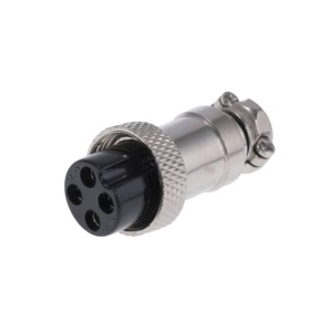 CONECTOR CIRCULAR GX16 4 PINI MAMA - CABLU