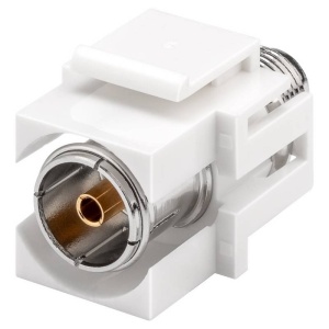CONECTOR TIP KEYSTONE CU MUFA TV MAMA COAXIAL, MUFA F MAMA