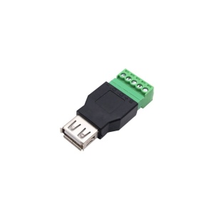 CONECTOR USB 2.0 MAMA CU BLOC TERMINAL 5 PINI