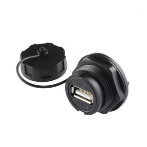 CONECTOR USB 2.0 PANOU, MAMA-MAMA, IP65