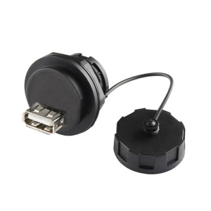CONECTOR USB 2.0 PANOU, MAMA-MAMA, IP65 - Img 2