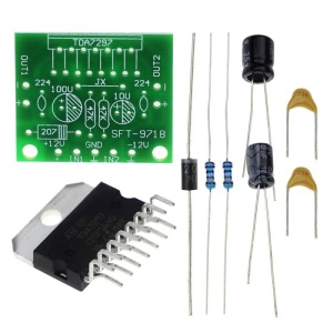 KIT AMPLIFICATOR AUDIO TDA 7297 2x15W