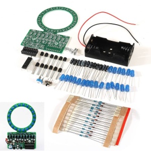 KIT LUMINA DINAMICA CIRCULARA CU LED-URI, ALBASTRU - Img 3
