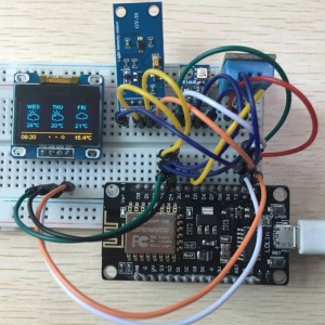 KIT STATIE METEO COMPATIBILA ARDUINO, AFISAJ OLED - Img 3