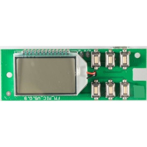 MODUL EMITATOR MICROFON FM 88-108 MHz cu display LCD