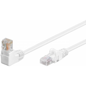 PATCH CABLE U/UTP CAT5E 1M 1x90GRD ALB