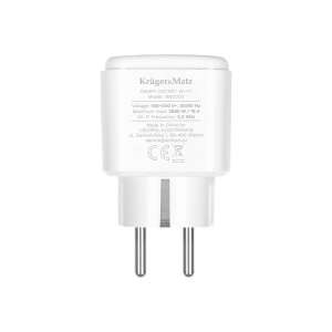 PRIZA SMART 16A WIFI TUYA CONNECT P4 KRUGER&MATZ ALB - Img 5