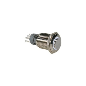 PUSH BUTON R1710W-CU RETINERE-LED ALB
