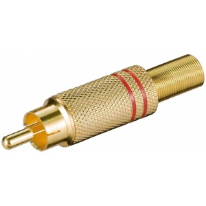 RCA TATA AURIT ROSU CABLU 5.4mm
