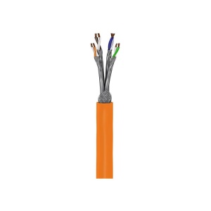 ROLA 50M CABLU CAT7A S/FTP (PiMF) AWG23/1 ORANGE CUPRU - Img 2