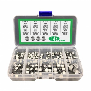 SET 145 CONDENSATOARE ELECTROLITICE SMD 10V...50V 0.47uF...470uF