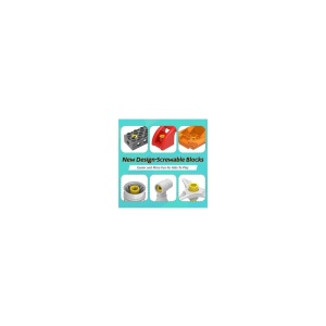 SET EDUCATIONAL CONSTRUCTII MASINI MAKERZOID BIG BLOCKS - Img 3