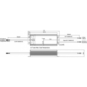 SURSA HLG-60H-48B 24V/1.25A IP67 Vo-Adj. MEAN WELL - Img 2
