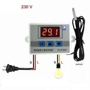 TERMOSTAT DIGITAL -50+110'C 230V/10A - Img 2