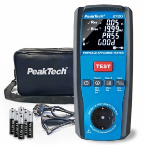 TESTER PAT PROFESIONAL (IMPAMANTARE + IZOLATIE) P2720 PEAKTECH