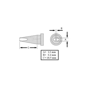 VARF LT-K 1.2mm WELLER