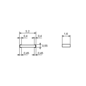 1.8 KOHM/0.25W 1% SMD