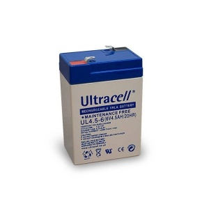 ACUMULATOR PLUMB 6V/4.5Ah F1, UL4.5-6 ULTRACELL