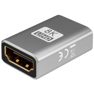 ADAPTOR HDMI A MAMA-MAMA 8K/60Hz PLACAT AUR - Img 2