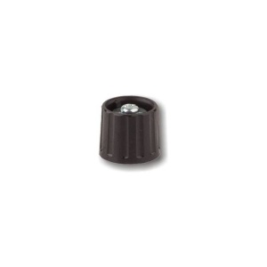 BUTON POTENTIOMETRU 21/6 NEGRU