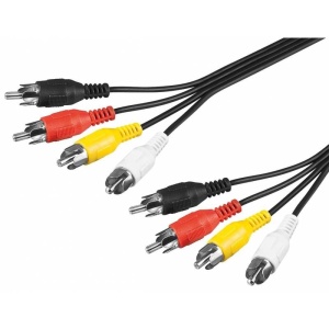 CABLU AUDIO 4xRCA TATA-TATA 1.5 m