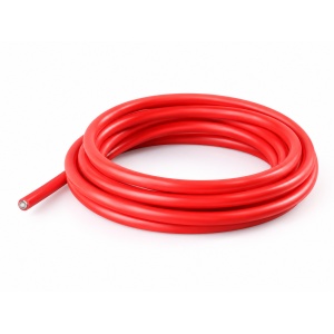 CABLU SILICON 14 AWG ROSU 5M