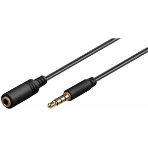 CABLU STEREO 3.5mm TATA-MAMA 1.5m 4PINI