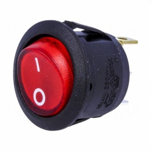 COMUTATOR LAMPA ROSU OFF-ON