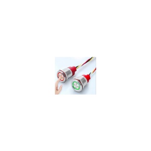 COMUTATOR TACTIL ANTIVANDAL 22MM LOGO CU RETINERE - Img 4