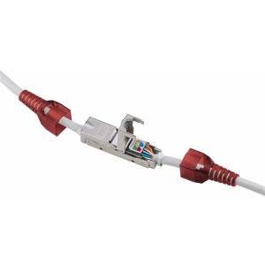 CONECTOR CAT 6A MONTAJ FARA UNELTE ECRANAT STP