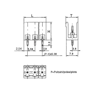 CONECTOR TATA STLZ951-V3 - 3 POLI