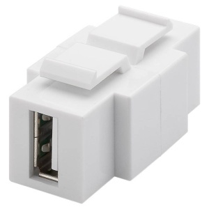 CONECTOR TIP KEYSTONE, CU MUFA USB 2.0 A SI MUFA USB 2.0 B
