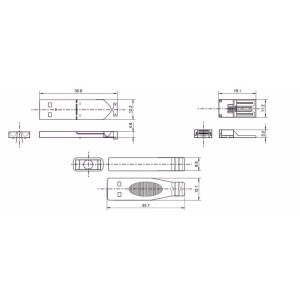 CONECTOR USB A TATA CABLU, FARA CRIMPARE - Img 2