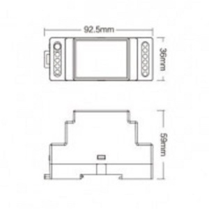 CONTROLLER LED CD12/24V STRIP/PANEL 5IN1 SYNERGY 21 - Img 5