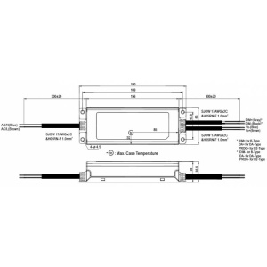 DRIVER LED 24V/3.15A ELG-75-24DA MEAN WELL - Img 2
