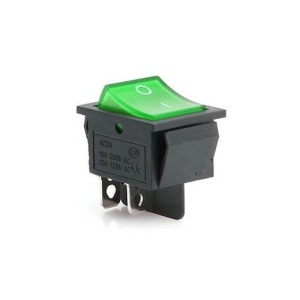 INTRERUPATOR CU LAMPA VERDE 16 A