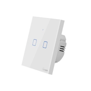 INTRERUPATOR TACTIL SMART WIFI+RF 2 CANALE TXT1EU2C SONOFF