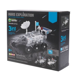 KIT ROBOT SOLAR, 3 IN 1, ROVER MARTIAN - Img 2
