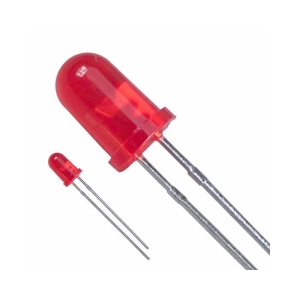 LED 5 mm ROSU 19 mcd 50 gr.