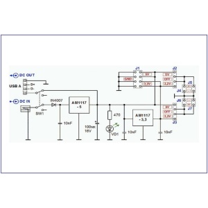 MODUL SURSA DE ALIMENTARE PENTRU BREADBOARD - Img 3