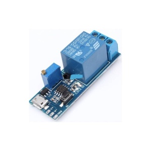 MODUL TEMPORIZATOR CU DECLANSARE, 5-30V, RELEU 12V/10A