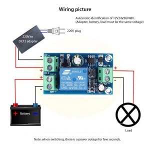MODUL TIP UPS PENTRU BATERII 12V-48V - Img 3