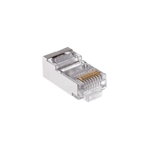 MUFA RJ45 8P8C CAT6E ECRANATA PASS THROUGH