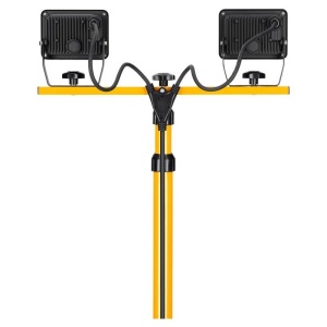 PROIECTOR LED DUBLU 2X20W/230V CU PICIOR TELESCOPIC 1,5 M - Img 2